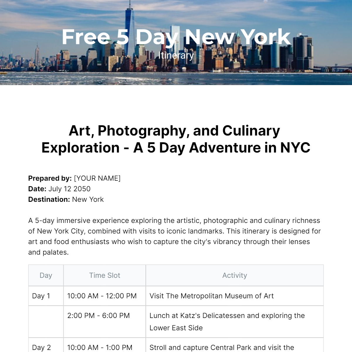 New York day by day - ITER Edizioni