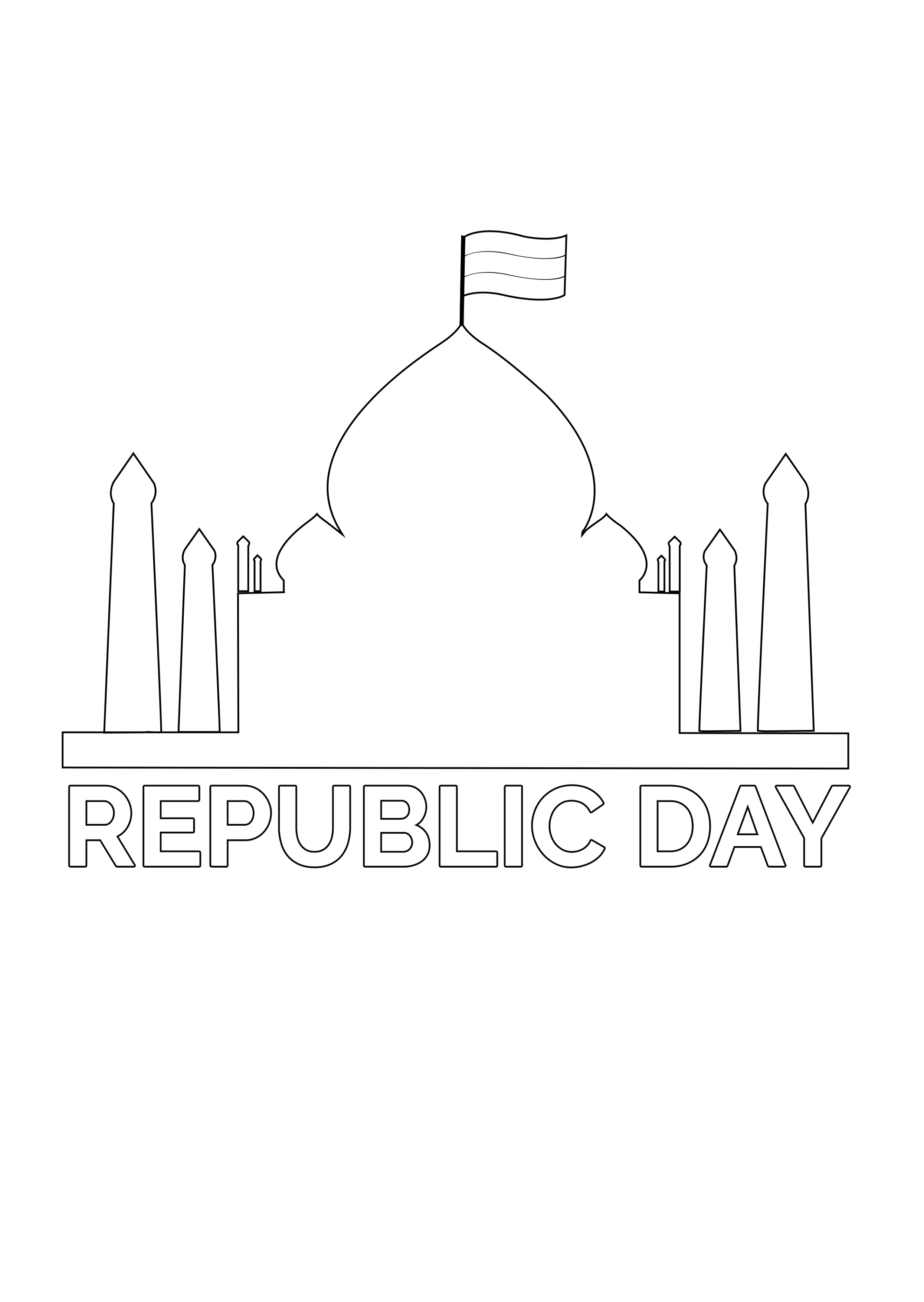Republic day drawing ideas easy - 26 January 2024 Drawing Tutorial Step By  Step for beginners / Art - YouTube