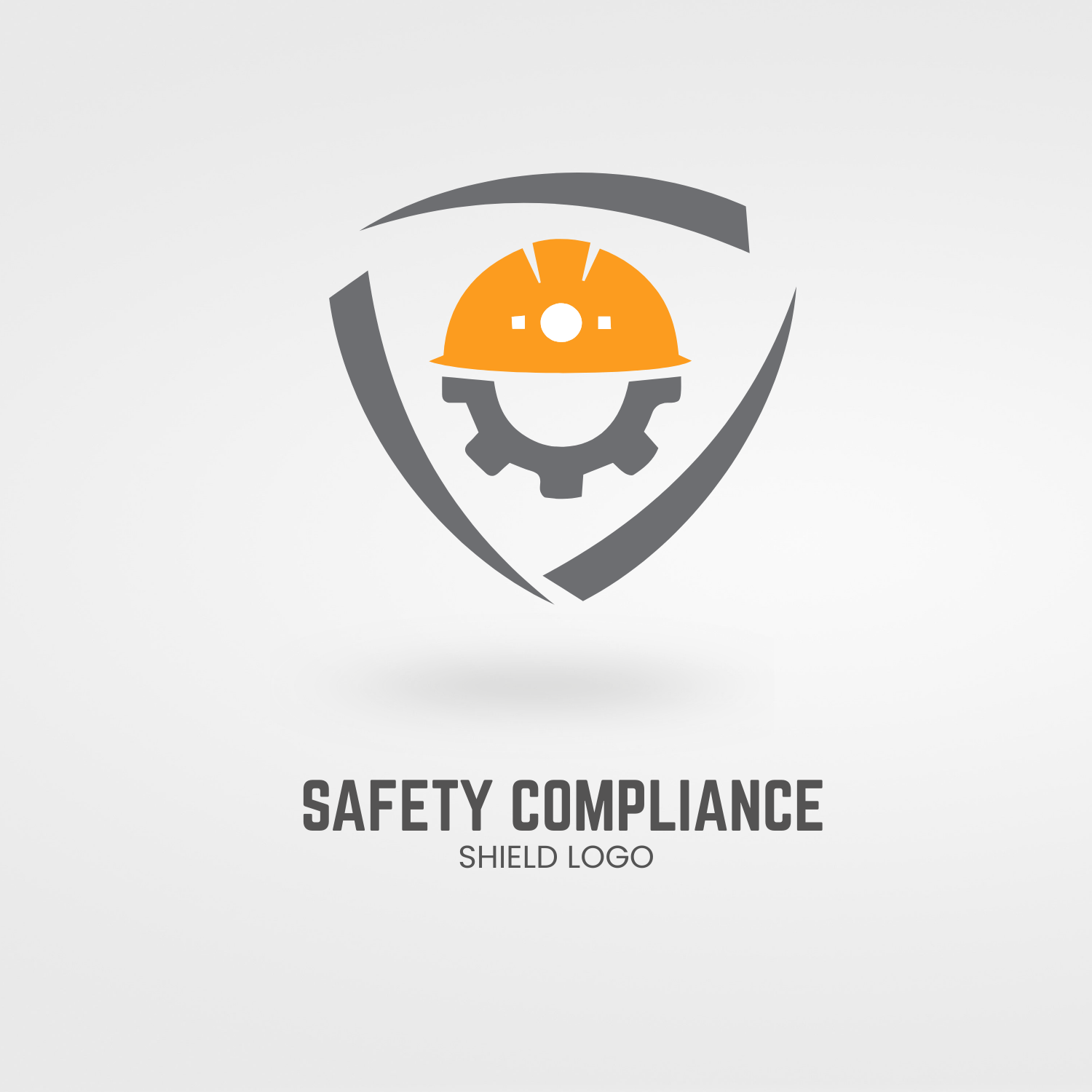 Hipaa compliance logo Royalty Free Vector Image